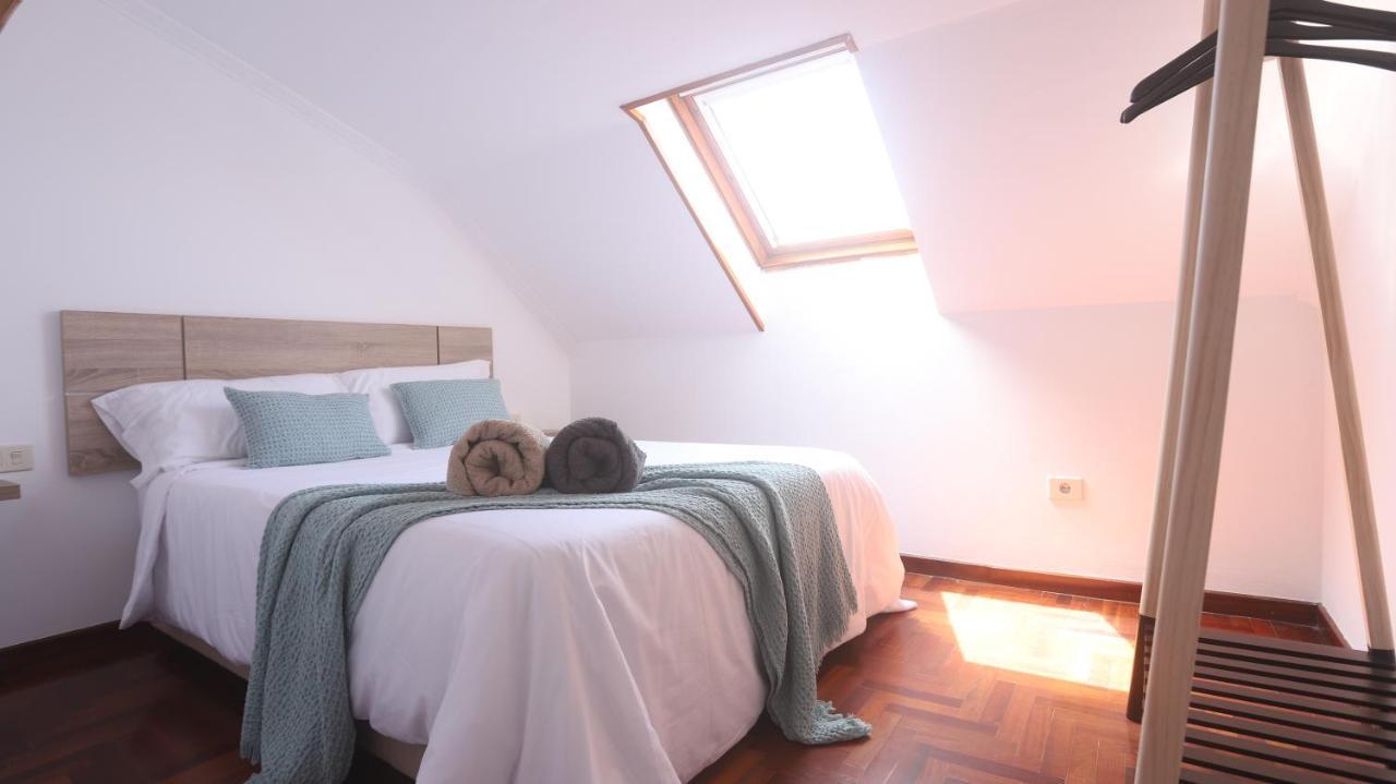 Atico Laxe Grande Apartment A Guarda Bagian luar foto