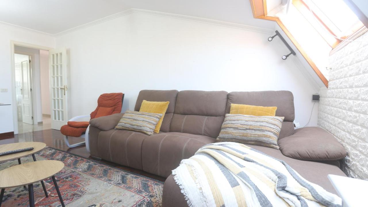 Atico Laxe Grande Apartment A Guarda Bagian luar foto