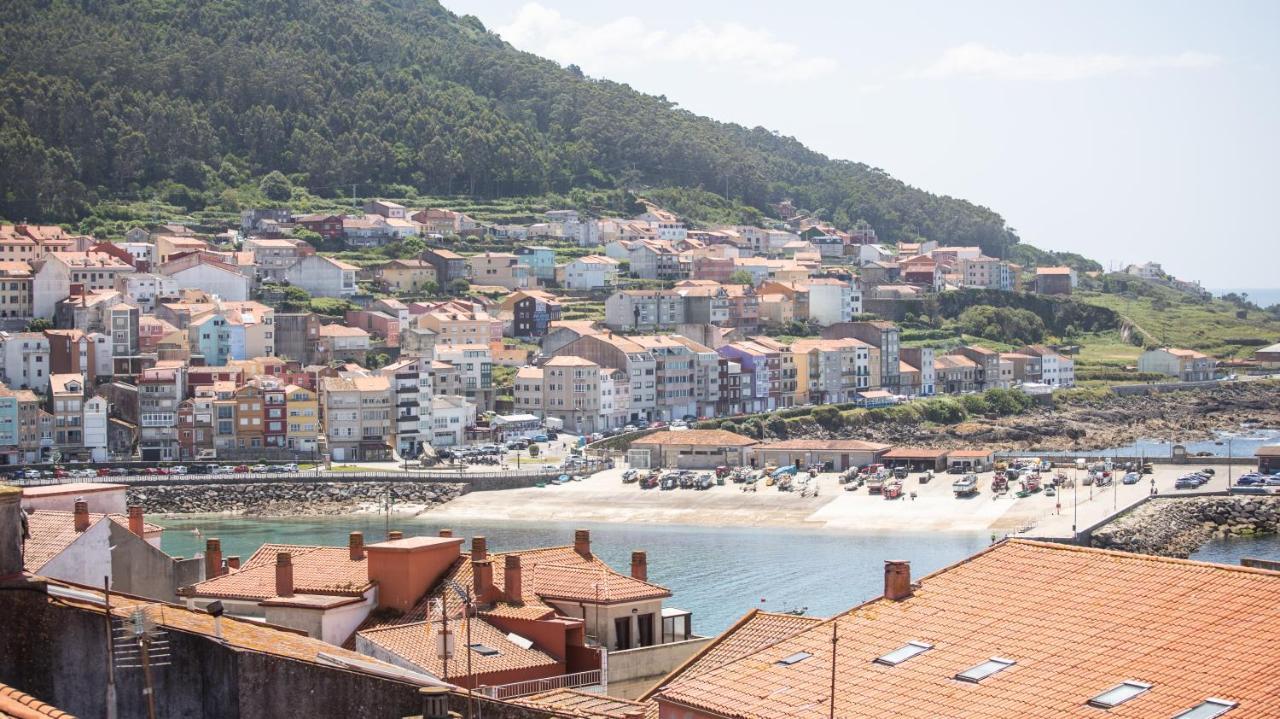 Atico Laxe Grande Apartment A Guarda Bagian luar foto